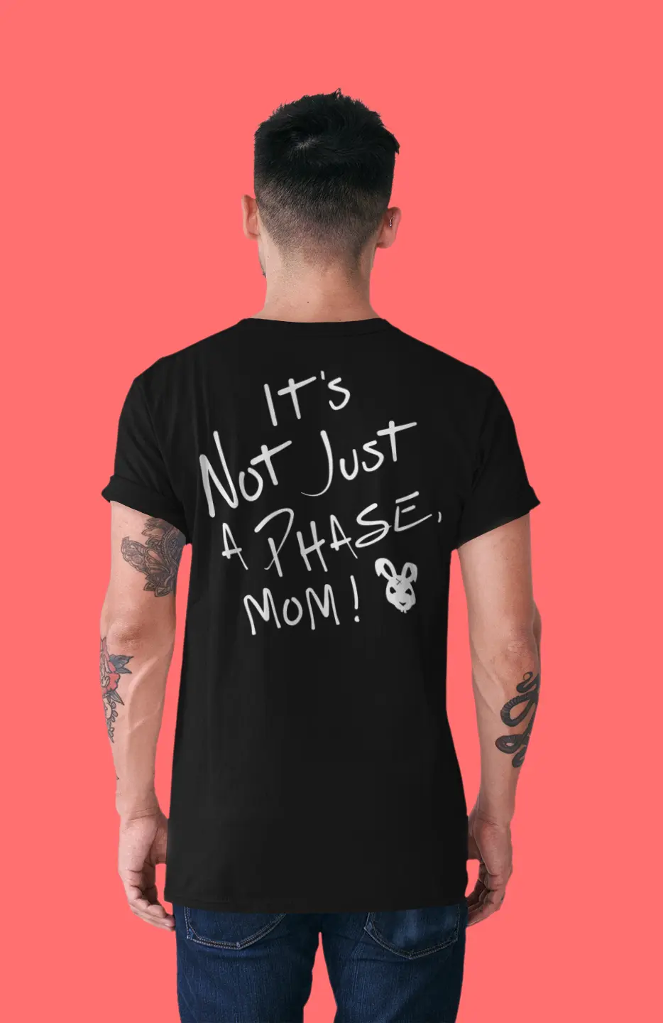 It's not just a phase mom t-shirt 